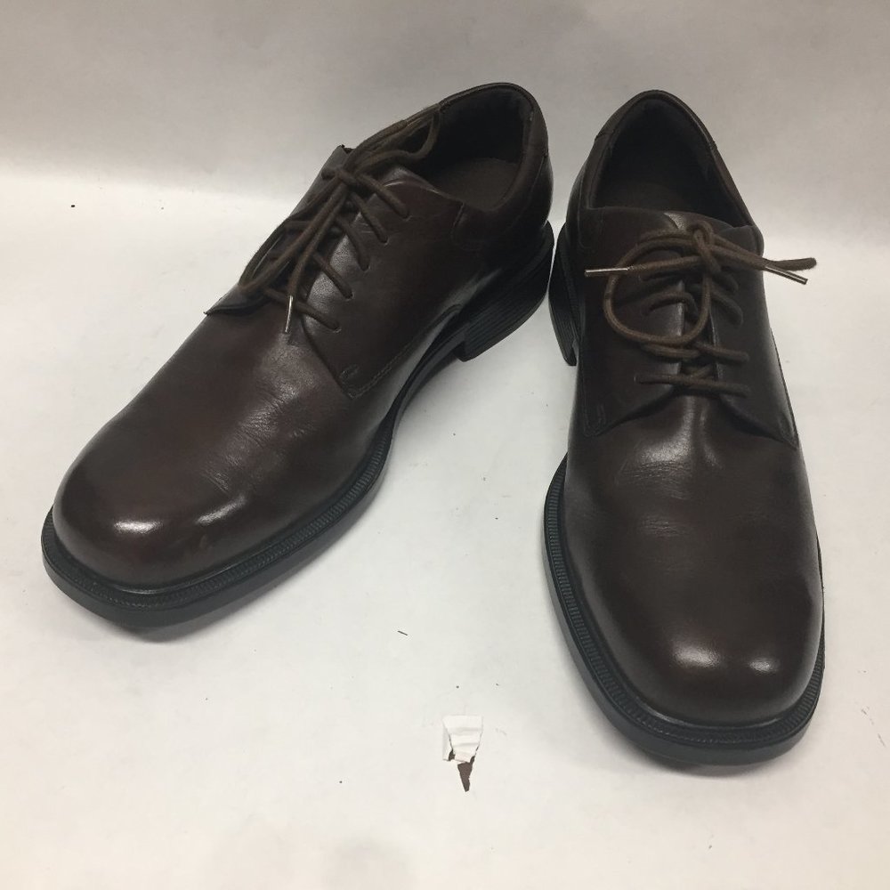 Men Rockport Oxford Shoes Brown Lace Up Casual Or Dress 10.5 D M Medium APM2031C